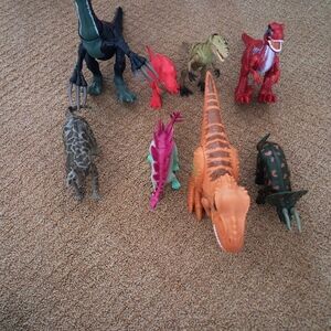 Assorted dinosaurs